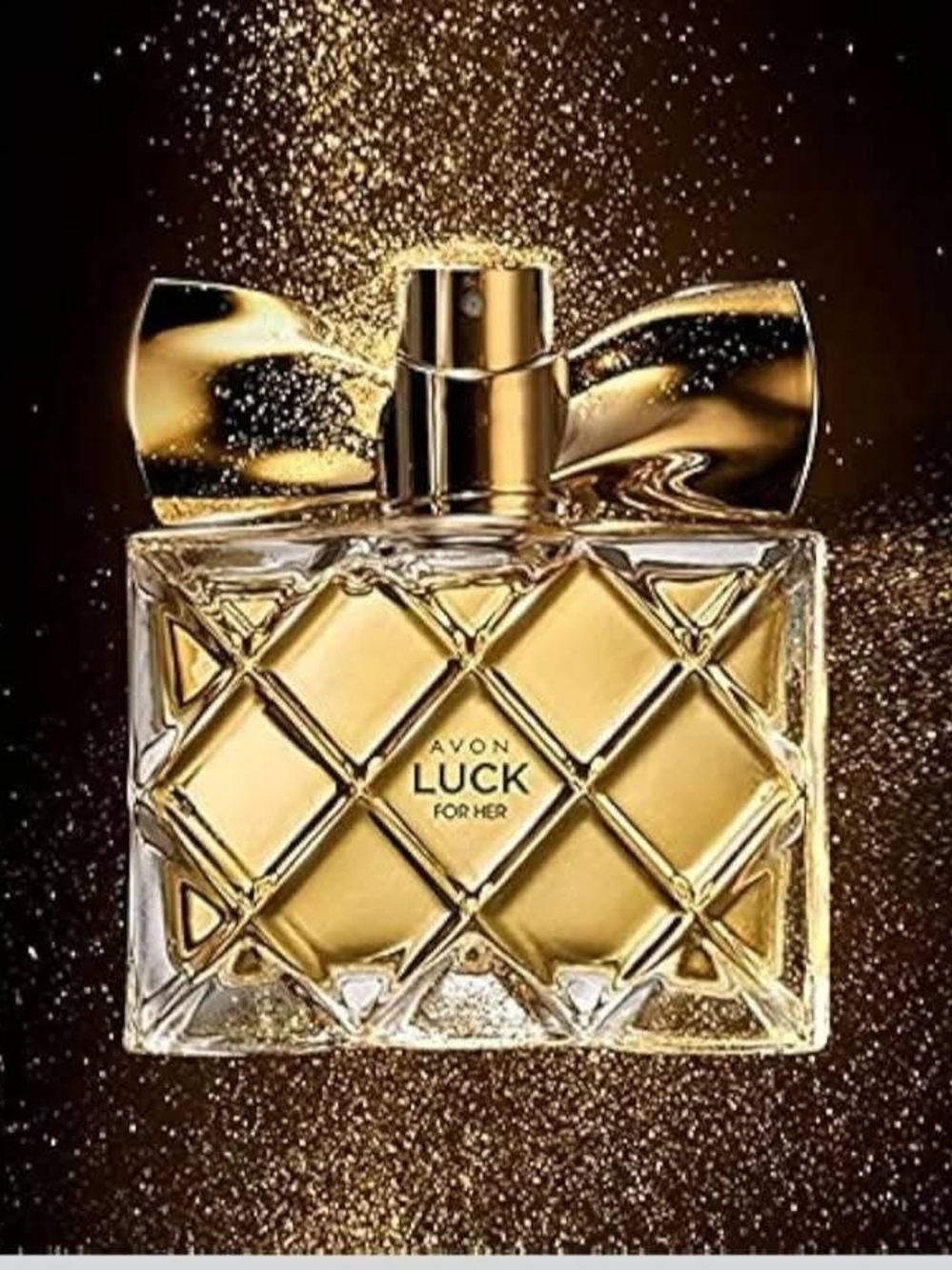 Avon Luck For Her Perfume Bottle